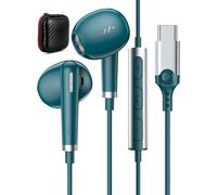 CPOD-Écouteurs Usb C Pour Iphone 16 15 Pro Max Samsung Galaxy A35 A55 A34 A54 A53 A33 S24 S23 Fe S22 S21 Casque Usb C Avec Microphone Hifi Stéréo Écouteurs Usb C In-Ear Avec Fil Pour Pixel 9 8 Oneplu