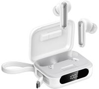 CPOD-P41I By Anker,Écouteurs À Réduction De Bruit Avec Chargeur De Téléphone Et Adaptateur Lightning,Autonomie 12H,192H Avec Le Boîtier,6 Micros Et Ia,Écouteurs Sans Fil Ipx5,Bluetooth 5.3
