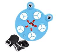 cPoinçonneuse musicale pour machine de boxe musicale, machine d'entraînement musicale de boxe de dessin animé montée au mur | Entraîneur de vitesse de frappe réglable avec enfant
