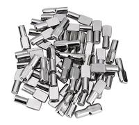 Cpolebev 1 de Chevilles de Support D'Étagère D'Armoire de 5 mm pour Étagères, 100 Pièces Couleur Argent