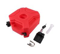 Cpolebev 1 Ensemble 5L RéServoirs de Carburant Bidons D'Essence en Plastique Support de Voiture Moto Jerrican Bidon D'Essence Conteneur D' Bidon de Carburant