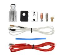 Cpolebev 1 Ensemble de Pièces D'Imprimante 3D Prusa MK3S+ Buse D'Extrudeuse Chauffant Le Kit de Tuyau en Aluminium Pièces de Résistance à Haute Température