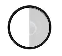 Cpolebev 1 Ensemble D'Effets de Premier Plan de Photographie à Objectif Spécial avec Filtre à Bande Unique Accessoires pour Appareil Photo SLR Split FX Filter Camera Lens, 77 mm