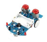 Cpolebev 1 Ensemble Pratique de Soudure Apprentissage Kit Électronique Kits de Projet de Voiture Intelligente Piste Suivant RCar Kit de Bricolage Kit Électronique de Bricolage Kit Électronique de Bric