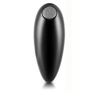 Cpolebev 1 Ouvre-Boîte Électrique pour Cuisine en Plastique Noir, Bord Lisse, Adapté Aux Personnes Âgées et Aux Patients Arthritiques. Idéal pour Les Déplacements.