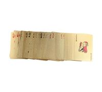 Cpolebev 1 Pc 24 K ou Cartes à en Plastique Poker Deck Foil Aluminium Pack Magie Cartes Carte ImperméAble à l'eau
