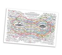 Cpolebev 1 PCS Affiche Toile de Guérison comme Indiqué sur la Photo Tissu D'Environ 40x60cm Tableau des Remèdes Naturels Affiche Murale en Toile Impression Horizontale Poster de Santé Mentale