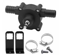 Cpolebev 1 PCS Ménage Petite Pompe de Pompage Pratique Dc Pompage de L'Eau Auto-Amorçante Pompes à Eau de Transfert Centrifuge Noir