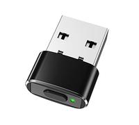 Cpolebev 1 Pièce Mini Mouse Jiggler Plug-and-Play USB Mouse Mover Prend en Charge la Souris Virtuelle Multipiste