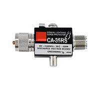 Cpolebev 1 Pièce Parafoudre Coaxial UHF CA-35RS Parasurtenseur Parafoudre Connecteur UHF Mâle à
