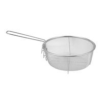 Cpolebev 1 PièCe SéRie Paniers à Frites en Acier Inoxydable Panier Frit à L' Chaude avec PoignéE Boulettes de Nouilles en Passoire Alimentaire