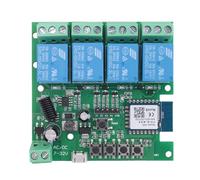 Cpolebev 1 Pièce Tuya APP Module de Télécommande pour Maison Intelligente en Plastique Vert pour Home