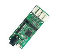Cpolebev 1 Pièce USB vers Module TTL 4 Voies Module de Port Série FT4232 Chip DC 5V Converter Board pour Équipement