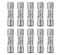 Cpolebev 10 Pièces 1000 Fusible Solaire Pv Anti-Déflagrant Fusible Argent - 15A