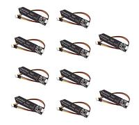 Cpolebev 10 PièCes Module de Capteur D'Humidité Du Sol Capacitif 3.3-5.5V 3 Broches avec de Gravité RéSistant à la pour L'Arrosage de Jardin DIY