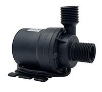 Cpolebev 1000L/H 8M DC 12V Maison Portable Moteur Brushless Pompe à Eau Submersible pour SystèMe de Refroidissement Fontaines Chauffe Mini