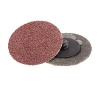 Cpolebev 100Pcs Disque de PonçAge pour 50Mm 40 60 80 120 Disque de Ponceuse à Grain de Papier Disque Meule Abrasif Outils Rotatifs Accessoires