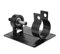 Cpolebev 10mm Perceuse electrique Siege de coupe de polissage de meulage Set de support Support de machine a percer Barre de Rod + 2 cles + 2 joints