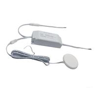 Cpolebev 110-220 V Interrupteur de Capteur Tactile en Bois Pénétrable 110V 220V Interrupteur de Capteur Tactile à Tactile sous- sous Cabinet Parall A