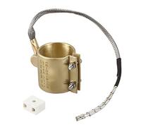 Cpolebev 110V 380W 42Mmx50Mm Chauffe en Laiton de Bande D'éLéMents de Chauffe MouléS pour Machine de Moulage par Injection