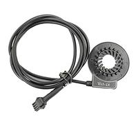 Cpolebev 12 Capteur Pas MagnéTique VéLo ÉLectrique Kit de Conversion PièCes VéLo ÉLectrique E-VéLo Pas SystèMe Assistant Capteur KT-V12L