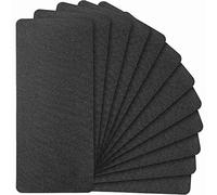 Cpolebev 12 PièCes SéRies de Tissu de RéParation Thermocollant 4.92X11 Pouces Fer sur Les Patchs de VêTements pour RéParer Les Pantalons Fixes Poches Trous Genoux Coudes