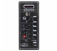 Cpolebev 12V Amplificateur Board Pièces Accessoires Square Dance Speaker Amplifier Support Bluetooth AUX TF-Card U-Disk Recording 6-12Inch Speaker