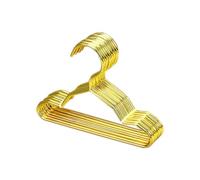 Cpolebev 15 cm Cintres pour Vêtements pour Animaux de Compagnie Cintre en Métal pour Chien Chat Marionnette Poupée Animalerie Vêtements Support Mini Cintre