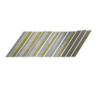 Cpolebev 15 Gauge da Angled Nails Accessories Galvanized Size Assorted (2-1/2inch, 2inch, 1-1/4inch 300 Per Sizes)