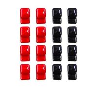 Cpolebev 16 Morceaux de Couvercle de Borne de Batterie Flexible pour Isoler la Borne 280Ah des Cellules, Isolation avec Bus Bar Flexible, Facile à Utiliser, Travail Soigné