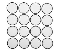 Cpolebev 16 PièCes ÉCusson de Sublimation ÉCusson Tissu de Qualité ÉCusson Circulaire Circulaire pour VêTements, Chapeaux, Uniformes, à Dos