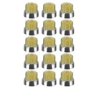 Cpolebev 16 Pièces Grenouilles Vase Arrangeur de Fleurs Arrangement Pin Grenouille Outils Fixes (0,9 Pouces)