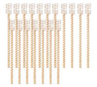 Cpolebev 18 Pièces Piquets de Plantes D'Électroculture, Piquets de Jardin Antenne de Jardinage en Cuivre D'Électroculture pour Support de Plantes de Jardin 12 Pouces Facile à Utiliser