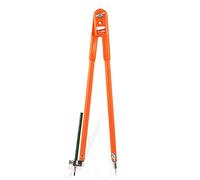 Cpolebev 1Pc Charpentier PréCision Crayon Grand DiamèTre SéParateurs RéGlables Boussole à Bois Rayon Max 75Cm