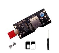 Cpolebev 1Set Module NGFF vers SIM avec USB 3.0 Module 3G/4G/5G vers USB 3.0 avec Emplacement pour Carte SIM Carte Adaptateur Portable Vert PCB