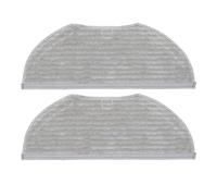 Cpolebev 2 PièCes Couverture ComplèTe Vadrouille Chiffons Chiffons pour Mi Robot Aspirateur-Vadrouille Essentiel G1 MJSTG1 Aspirateur Accessoires PièCes