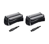 Cpolebev 2 PièCes SéRies 21B TêTe de Feuille de Rasoir de Remplacement pour 3 Series 300S 301S 310S 320S 330S 340S Rasoir éLectrique Rasage