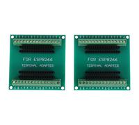 Cpolebev 2 PièCes SéRies ESP8266 Carte De DéRivation GPIO 1 en 2 pour Carte De DéVeloppement ESP8266 ESP-12E NodeMCU