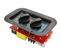 Cpolebev 2 Voies 350 W Haut-Parleur Aigus + Basses Fréquence Diviseur Crossovers Filtres de Haut-Parleur Bricolage pour Bricolage Home Cinéma Facile à Installer Facile à Utiliser