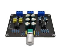 Cpolebev 2 Way Subwoofer Frequency Divider Board Filtre Passe-Bas éLectronique Crossover AC12V NE5532(88Hz)