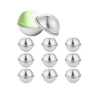 Cpolebev 20 PCS 10 Set Boule de Bain Moule Fit pour L'Artisanat DIY Faire des Fournitures 5.5X2.5cm