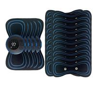 Cpolebev 20 Pièces Masseur de Cou Électrique Intelligent Portable EMS Patch de Massage Cervical à Microcourant Rechargeable pour la Relaxation Musculaire
