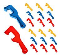 Cpolebev 20 Pièces Ouvre-Boîte de Peinture Ouvre-Couvercle de Seau de Peinture Outil D'Ouverture de Boîte de Peinture Plastique