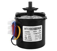 Cpolebev 220V AC Tourneur D'Oeufs Incubateur à Moteur Moteur RéVersible Moteur à Engrenages pour la Plupart des Incubateurs 2.5R / Min