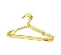 Cpolebev 25 cm Cintres pour Vêtements pour Animaux de Compagnie Cintre en Métal pour Chien Chat Marionnette Poupée Animalerie Vêtements Support Mini Cintre