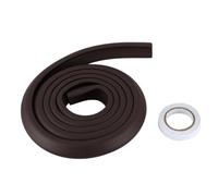 Cpolebev 2M Protection Des Mineurs Table Garde Bande De SÉCuritÉ Pour Produits En Verre Bord Meubles Horreur Bar Crash Coin Mousse Pare-Chocs Collision (Brun)