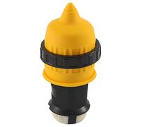 Cpolebev 3 PièCes 125V Rv Puissance Verrouillage à la Torsion Prise de Courant 30Amp Connecteur de Verrouillage avec Couverture Prise de Puissance RV Ensemble de Couverture éTanche
