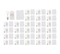Cpolebev 30 PièCes Porte-CléS Pendentif Mariage FêTe d'anniversaire Douche BaptêMe Communion CéRéMonie