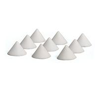 Cpolebev 30pcs Clous de Support Réfractaires en Céramique Outils de Poterie Résistants Réutilisables à Haute Température