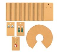 Cpolebev 350 Cartes de Présentation de Boucles d'oreilles - 3,5 X 1,96 Pouces Cartes de Boucles d'oreilles Robustes pour Boucles d'oreilles, Colliers, Facile à Utiliser